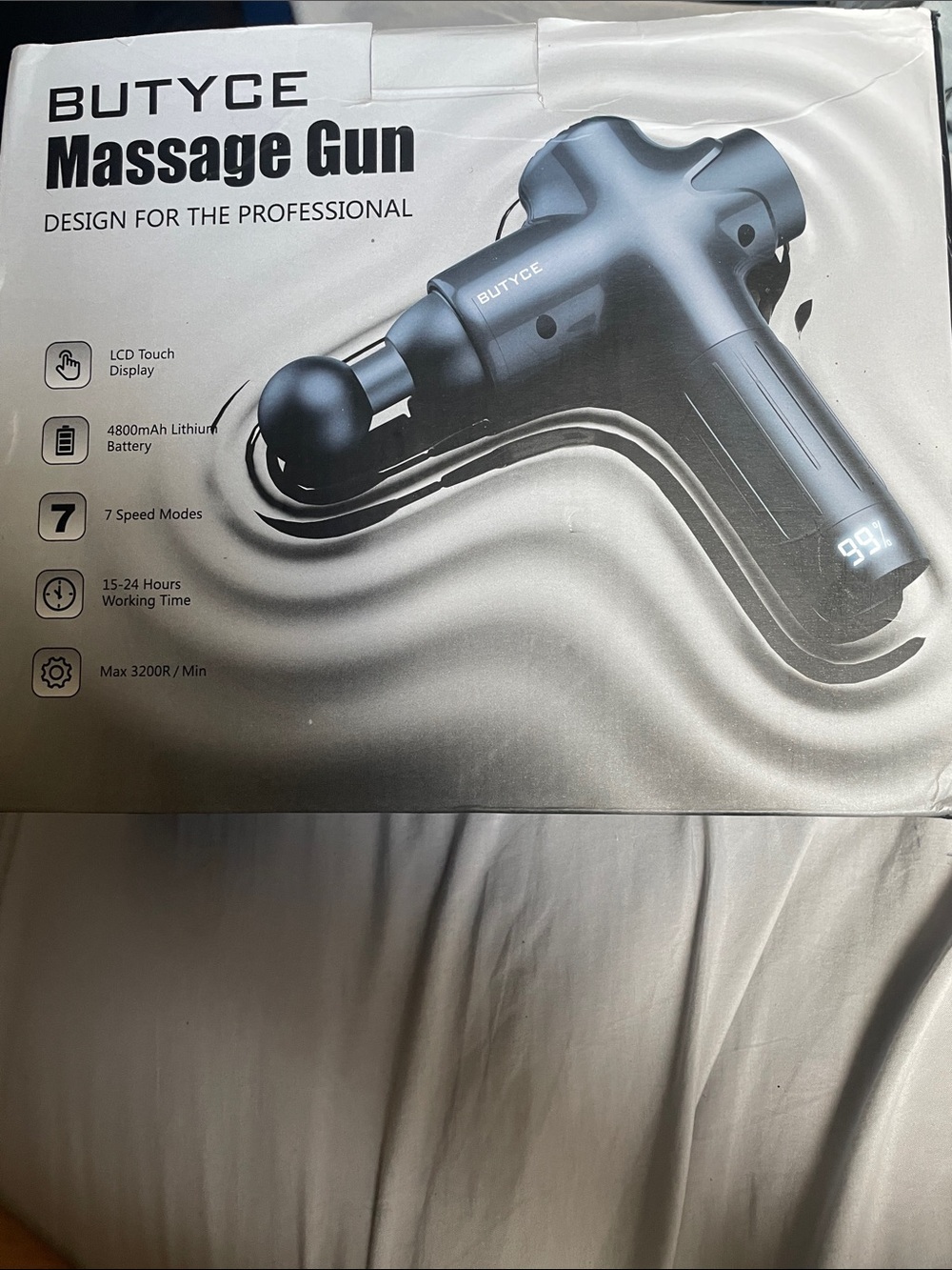 Butter Black Massage Gun ā Percussion Muscle Massager